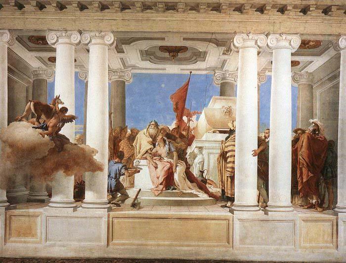 The Sacrifice of Iphigenia, Giovanni Battista Tiepolo
